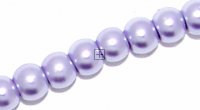 Chinese Glass Pearl Round 4mm 200pcs Lilac