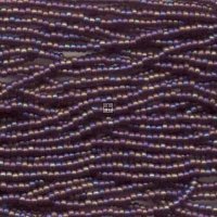 Czech Seed Beads Size 6/0 1-Strand Amethyst AB