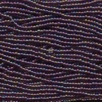 Czech Seed Beads Size 6/0 1-Strand Purple Iris