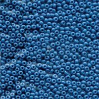 Czech Seed Beads Size 6/0 1-Strand Opaque Denim