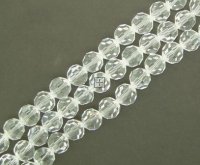 Crystal Glass Faceted Round 4mm 100pcs Crystal